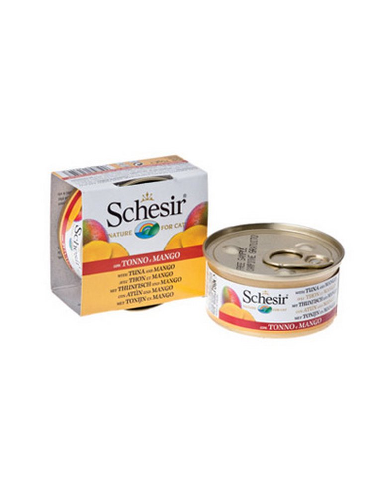 COD.1074017 SCHESIR CAT TONNO ALGHE 85g