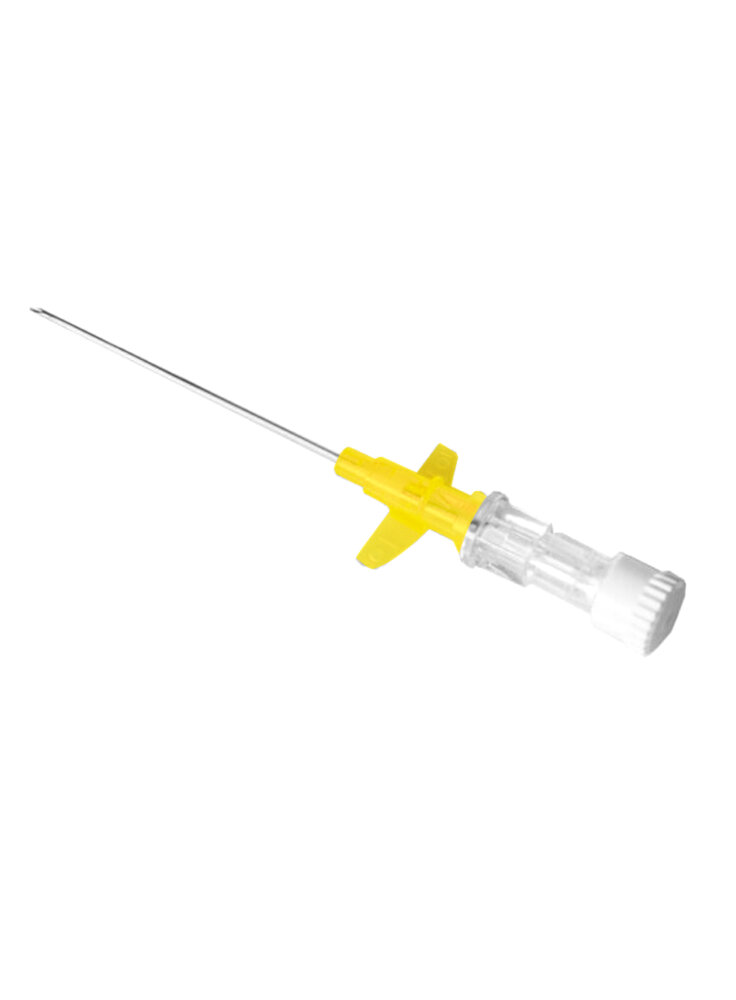 AGO CANNULA DELTAVEN FEP1 24G 0,74x19mm GIALLO