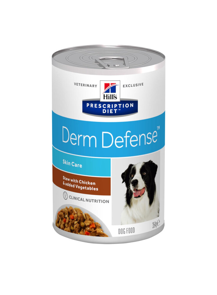 PD Canine DERMDEFENSE Chicken&Veg Stew 354g cs (603870)