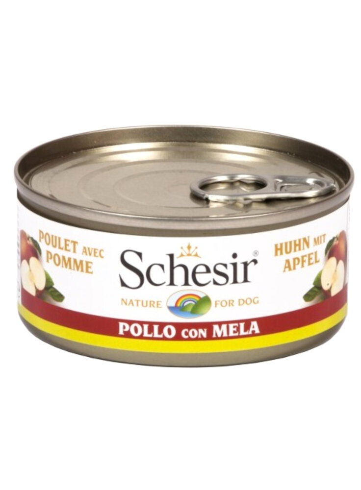 COD.1074372 SCHESIR DOG FRUIT FILETTI POLLO MELA 150g