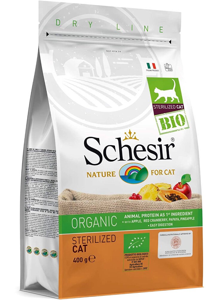 COD. 5504 SCHESIR CAT BIO STERILIZZATO 400g