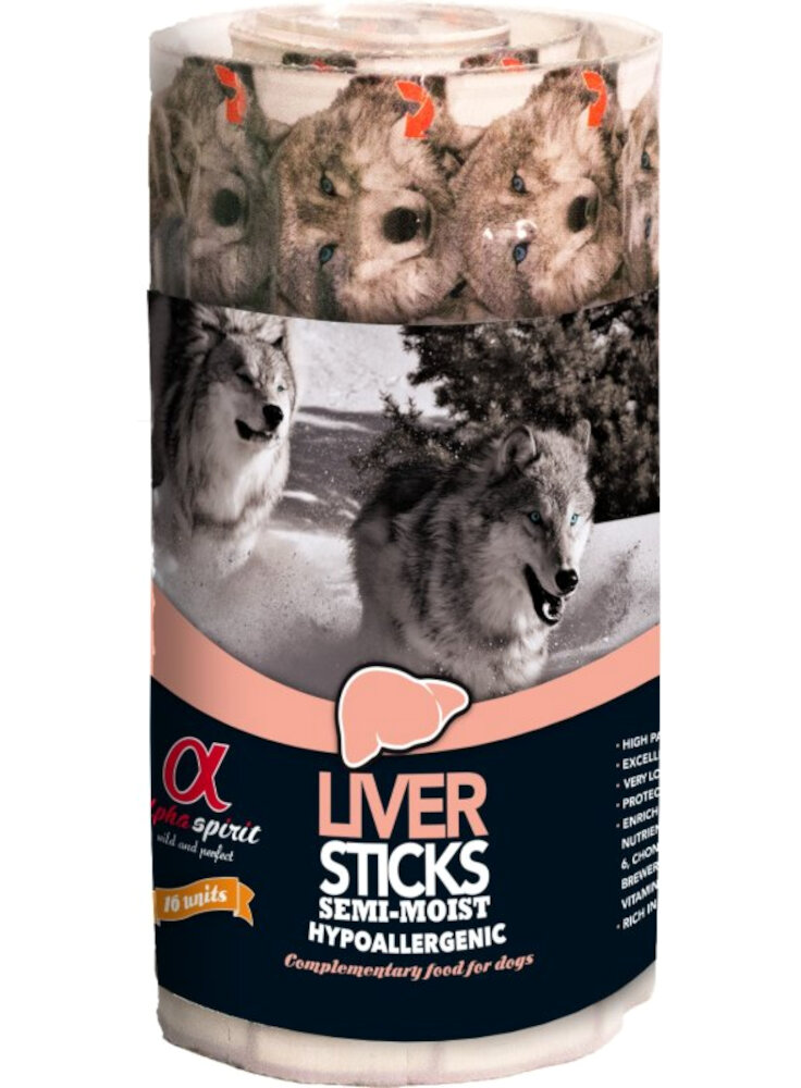 Alpha Spirit Dog - Stick FEGATO Confezione Multi-Blister 160 gr - in esaurim.