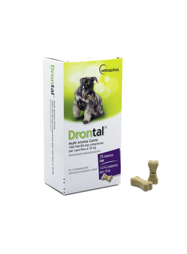 DRONTAL MULTI AROMA CARNE 4 x 6cpr