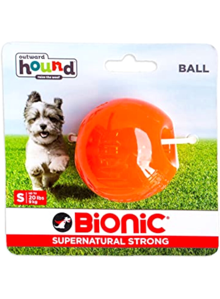 BIONIC BALL TG. SMALL - GIOCO RESISTENTE DA RIEMPIRE