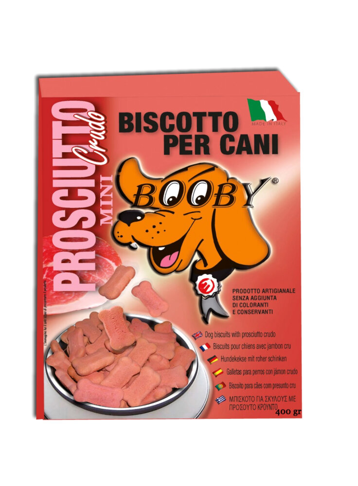 BISCOTTI OSSO MINI BOOBY PROSCIUTTO 200 G