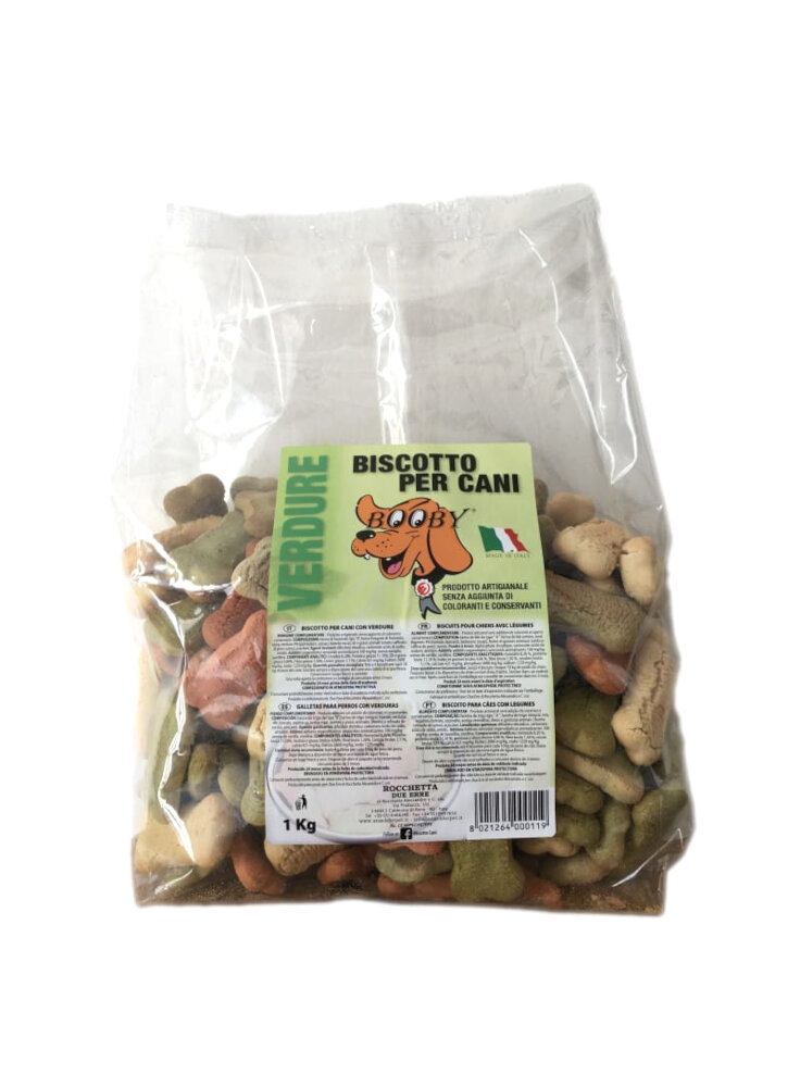 BISCOTTI OSSO STANDARD BOOBY SACCO VERDURE 400 G