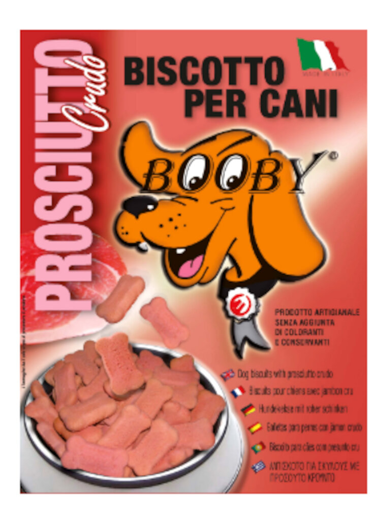 BISCOTTI OSSO STANDARD BOOBY SCATOLA PROSCIUTTO 400 G