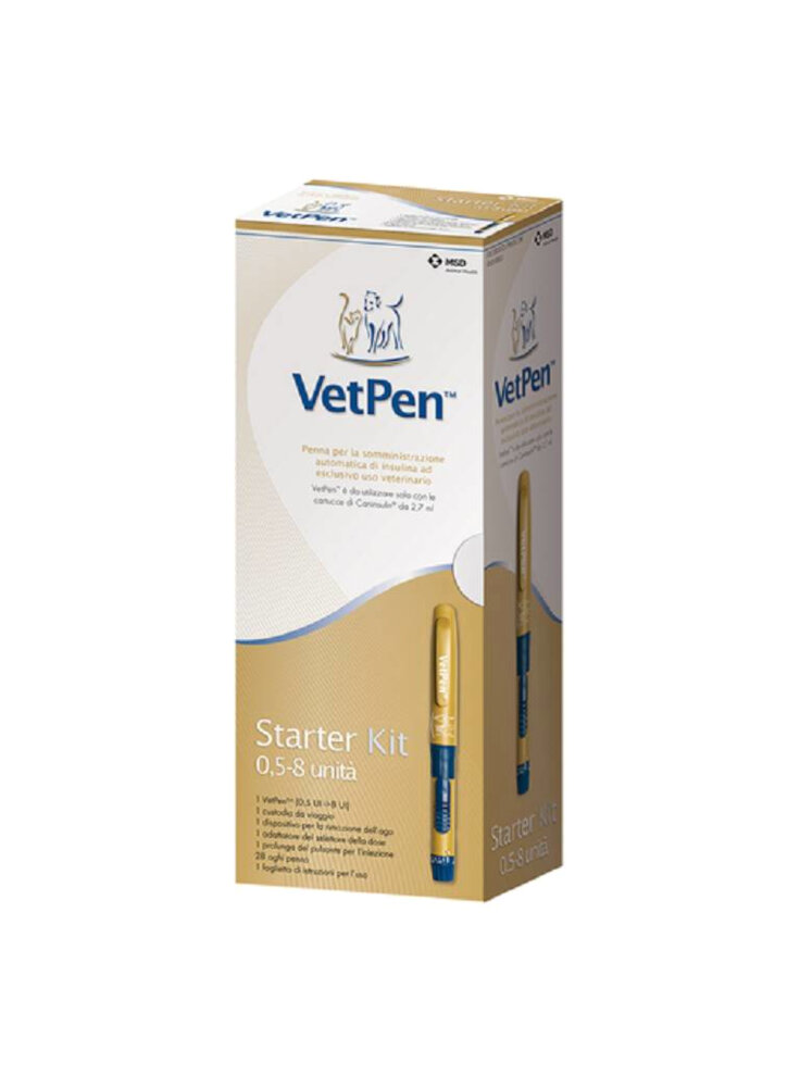 CANINSULIN VET PEN 8 UI Starter Kit