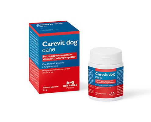 Carevit dog 100cpr - cane