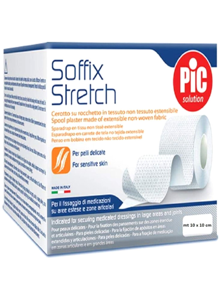 CEROTTO SOFFIX TELA PIC BIANCO 10 CM x 5 mt