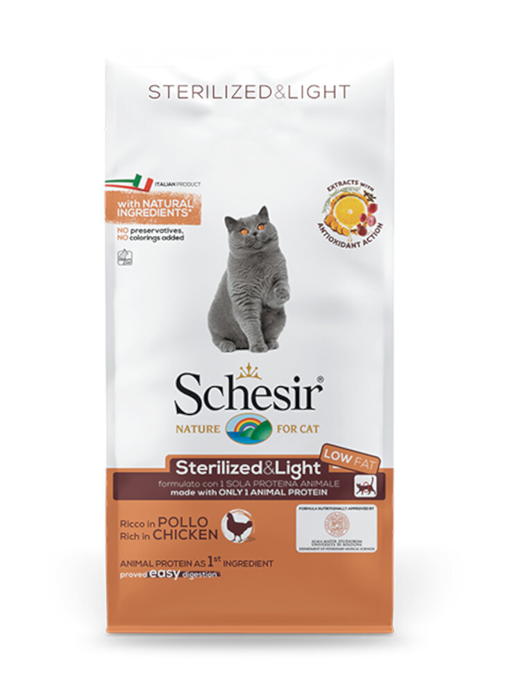 Schesir Dry Cat Sterilized Pollo