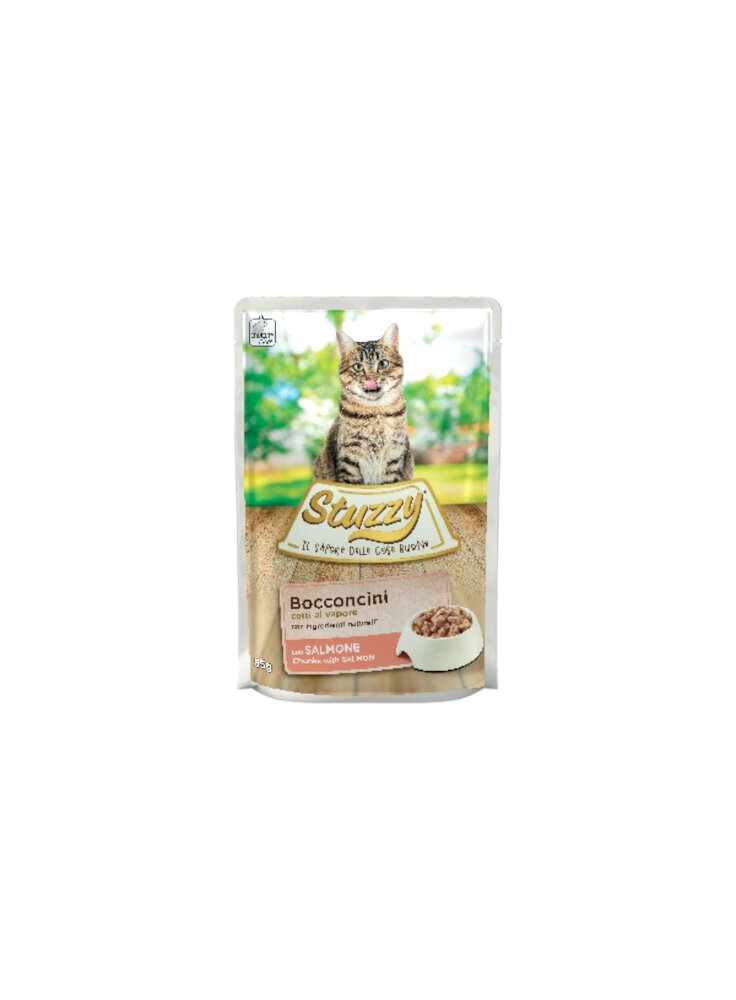 COD.1043006 STUZZYCAT BOCCONCINI SALMONE busta 85g