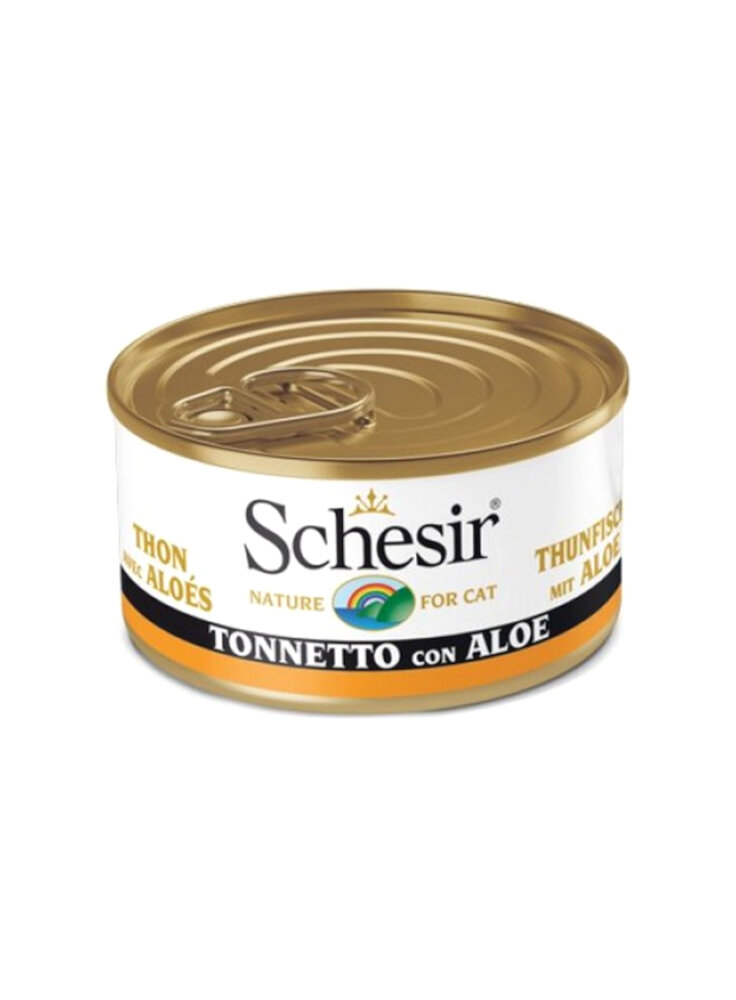 COD.1074018 SCHESIR CAT TONNO ALOE 85g - in esaurim.