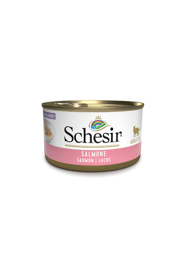 COD.1074062 SCHESIR CAT NATURALE SALMONE lattina 85g