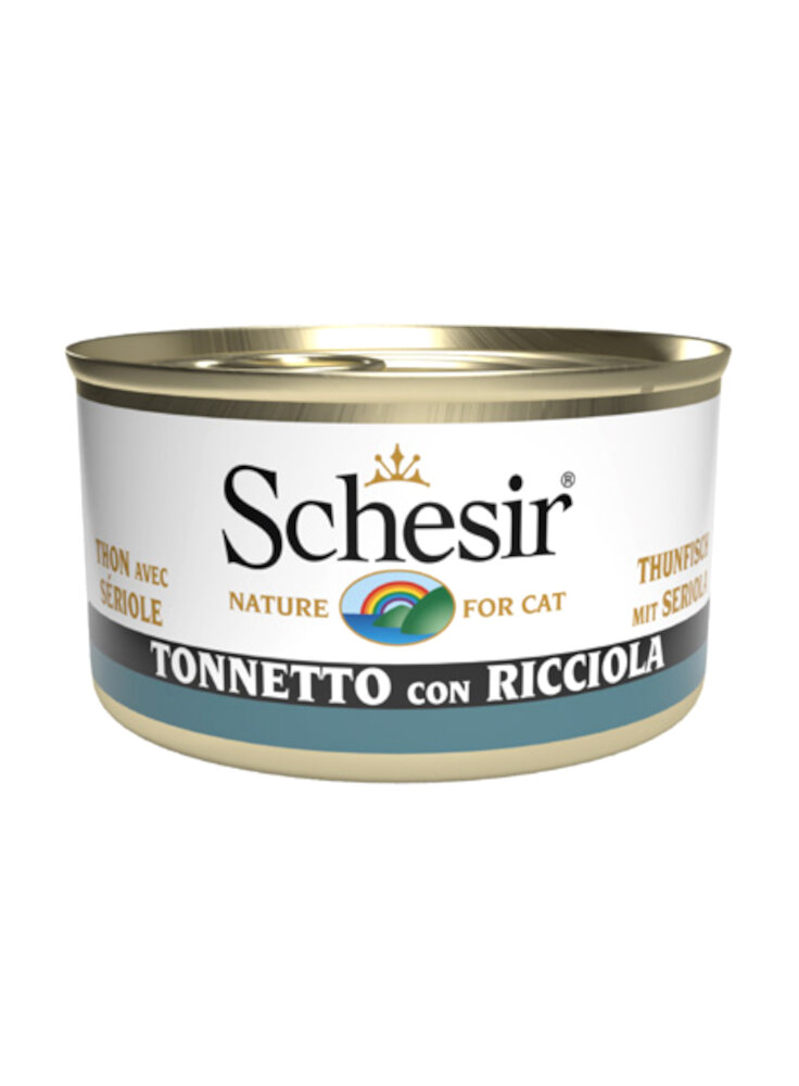 COD.1074278 SCHESIR CAT TONNO RICCIOLA 85g - in esaurim.