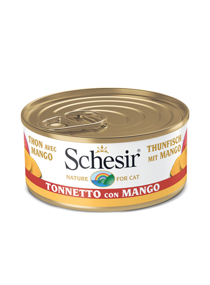 COD.1074354 SCHESIR CAT FRUIT TONNO MANGO 75g