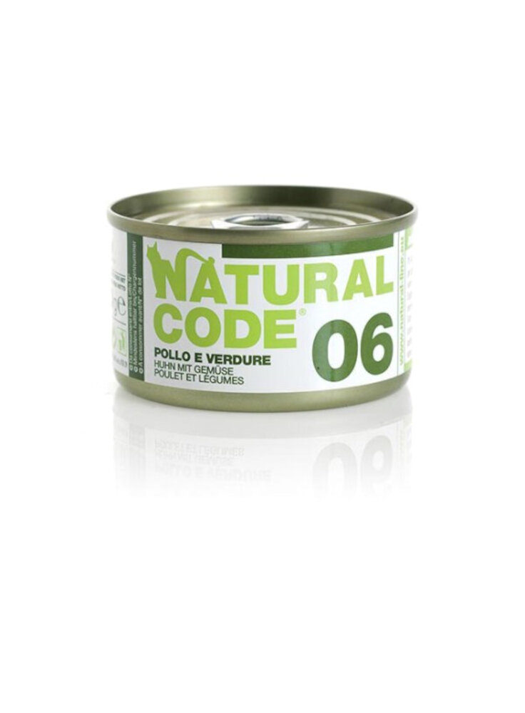 CODE 06 POLLO E VERDURE 85g lattina - CAT