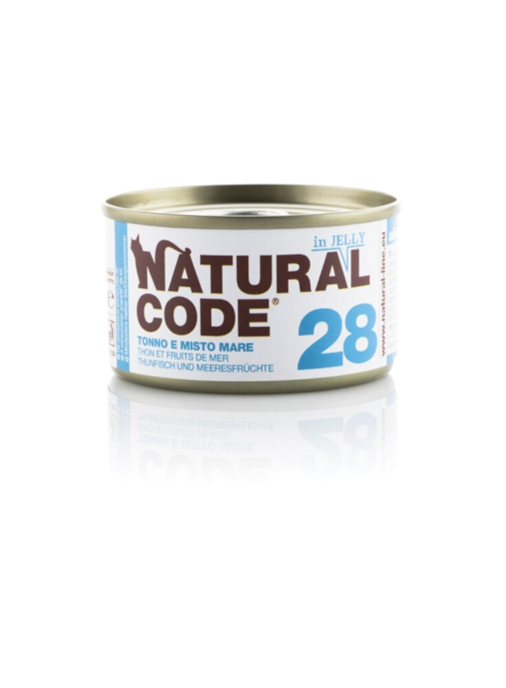 CODE 28 TONNO E MISTO MARE Jelly 85g lattina - CAT