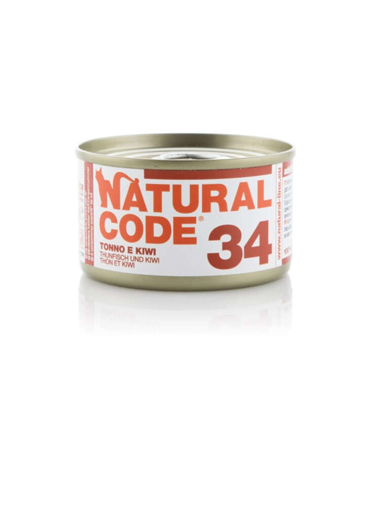 CODE 34 TONNO E KIWI 85g lattina - CAT