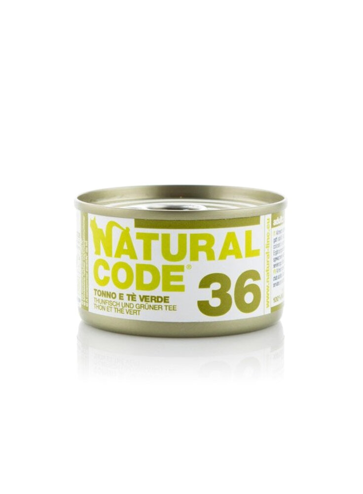 CODE 36 TONNO E TE´ VERDE 85g lattina - CAT