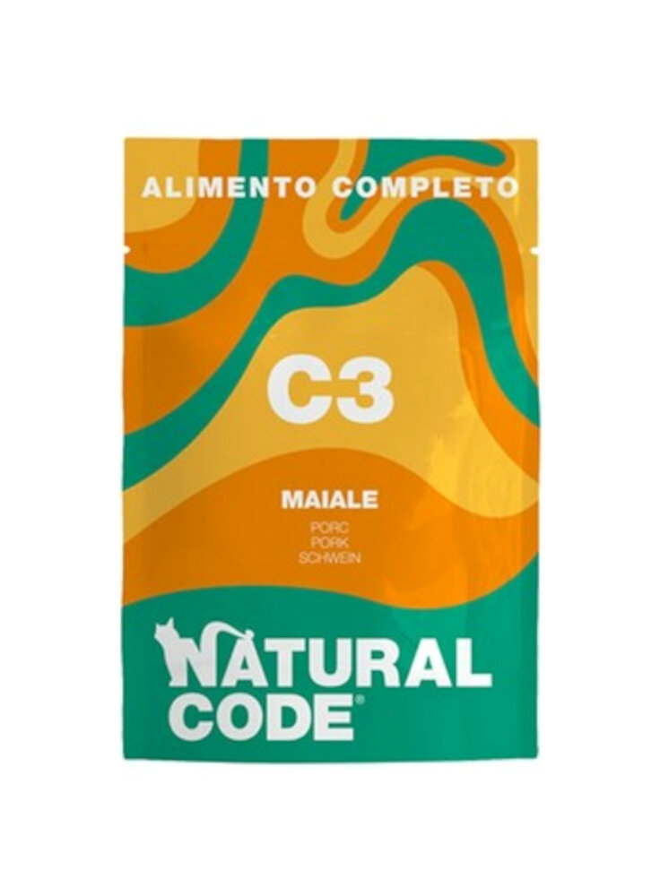 CODE C3 MAIALE completo busta 70g - CAT