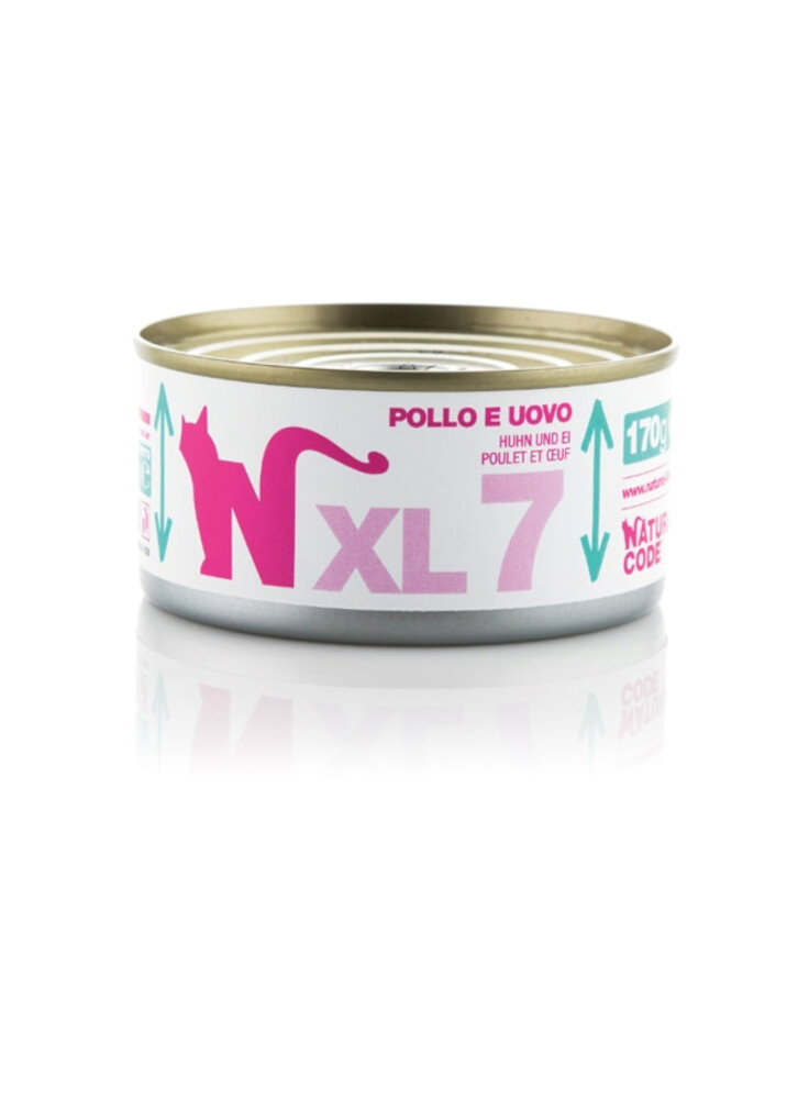 CODE XL7 POLLO E UOVO Lattina 170gr - CAT