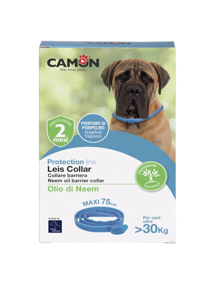 COLLARE LEIS barriera all'olio d Neem 75cm CANE X-LARGE >30kg (G914/C)