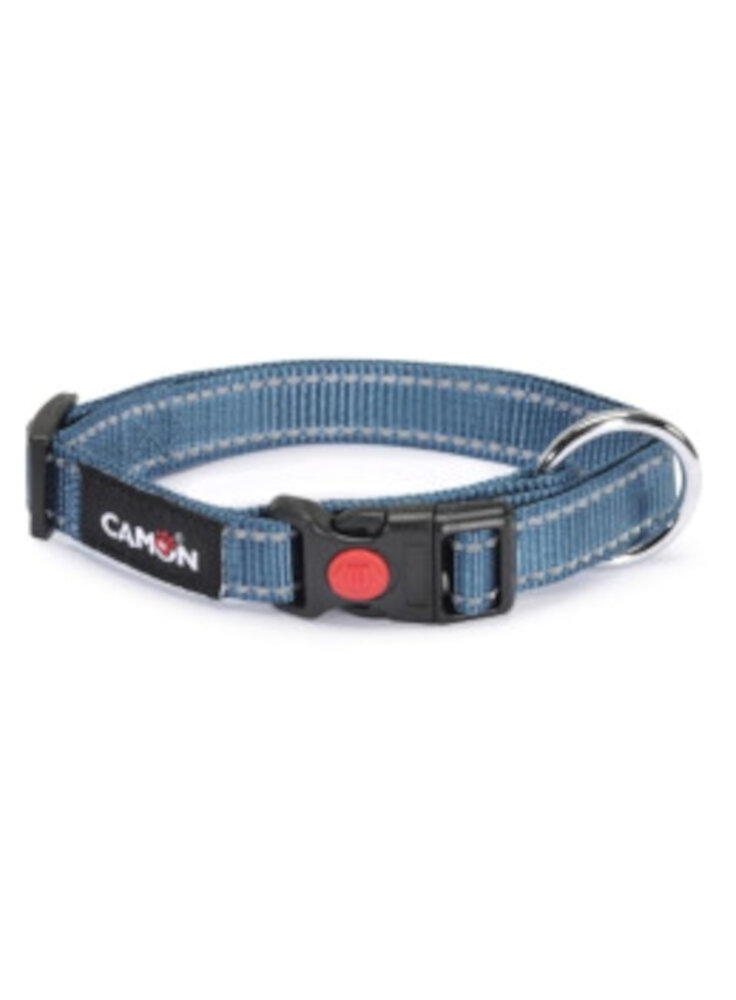 Collare LowTension Reflex 25mmX42/68cm blu (DC179/C.02)