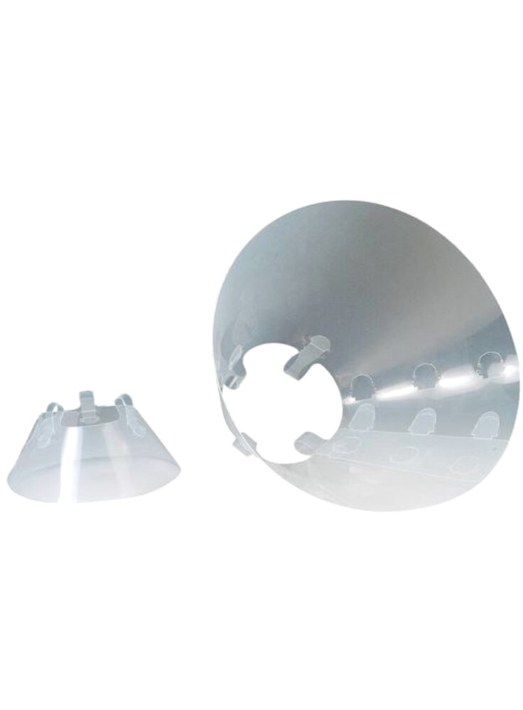 COLLARE ELISABETTA 30cm TRASPARENTE CuraVet