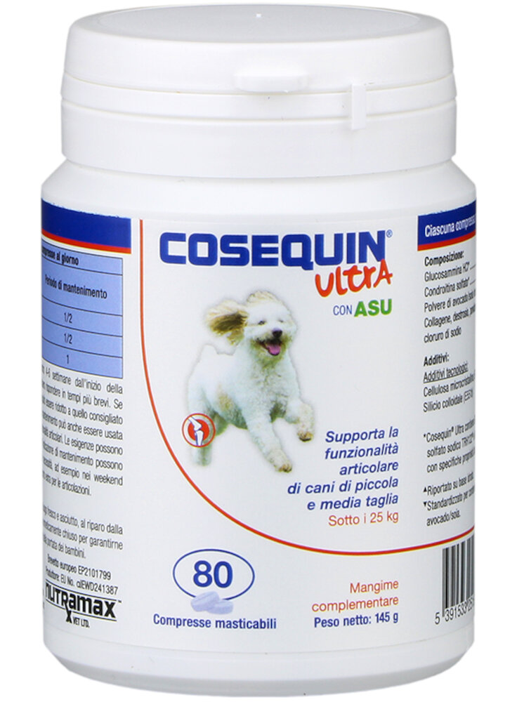 COSEQUIN ULTRA CANI SM/MD 40CPR