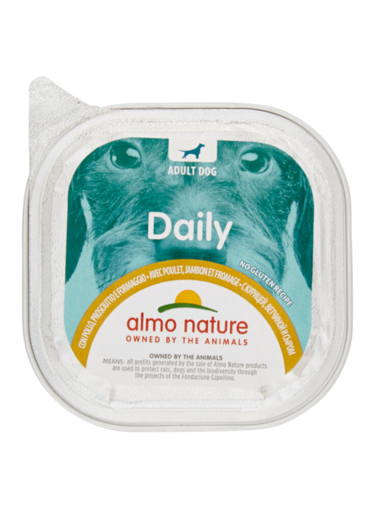 DAILY DOG Pollo, Prosciutto e Formaggio 100 g (227)