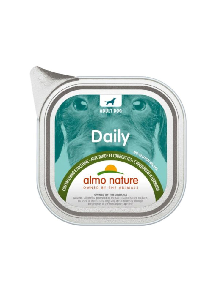 DAILY DOG Tacchino e Zucchine 100 g (225)