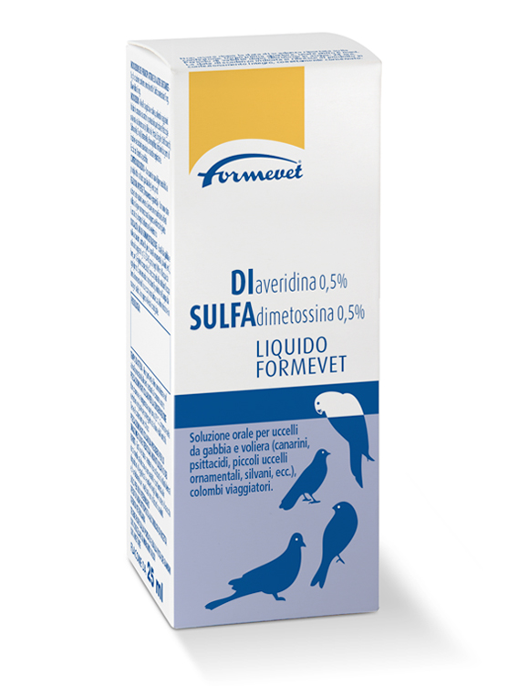 DISULFA (DIaveridina 0,5%, SULFAdimetossina 0,5%) 25 ml 