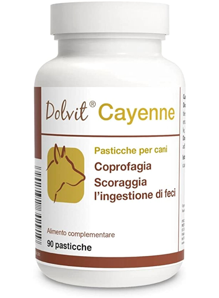 DOLVIT CAYENNE 90 tavolette - coprofagia