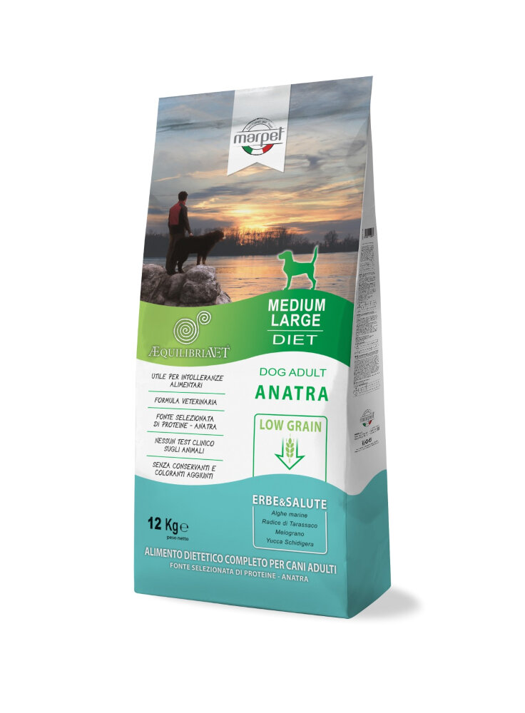 Equilibria Dog Medium Anatra 100% Low Grain