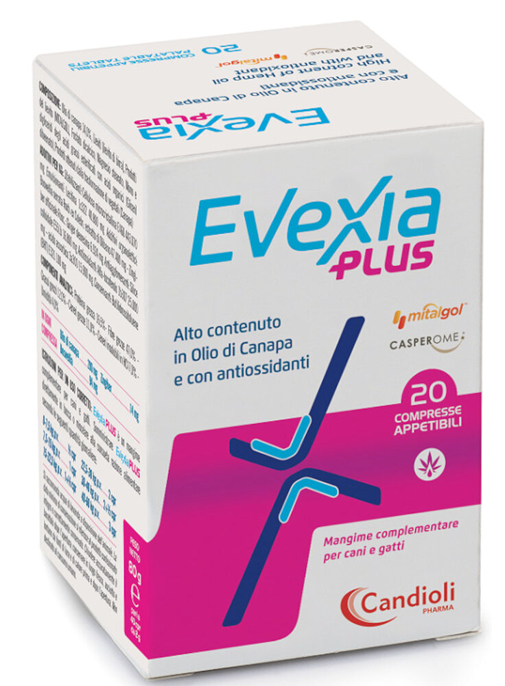Evexia PLUS 20cpr - olio di canapa - in esaurim.