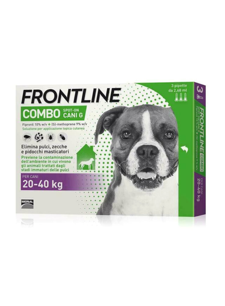 FRONTLINE COMBO Spot-On Cani Grandi 20-40Kg 3pip 2,68 ml