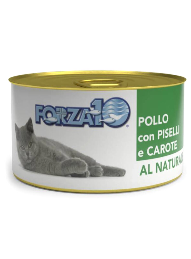 Forza 10 Natural Pollo, Piselli e Carote 75g - gatto