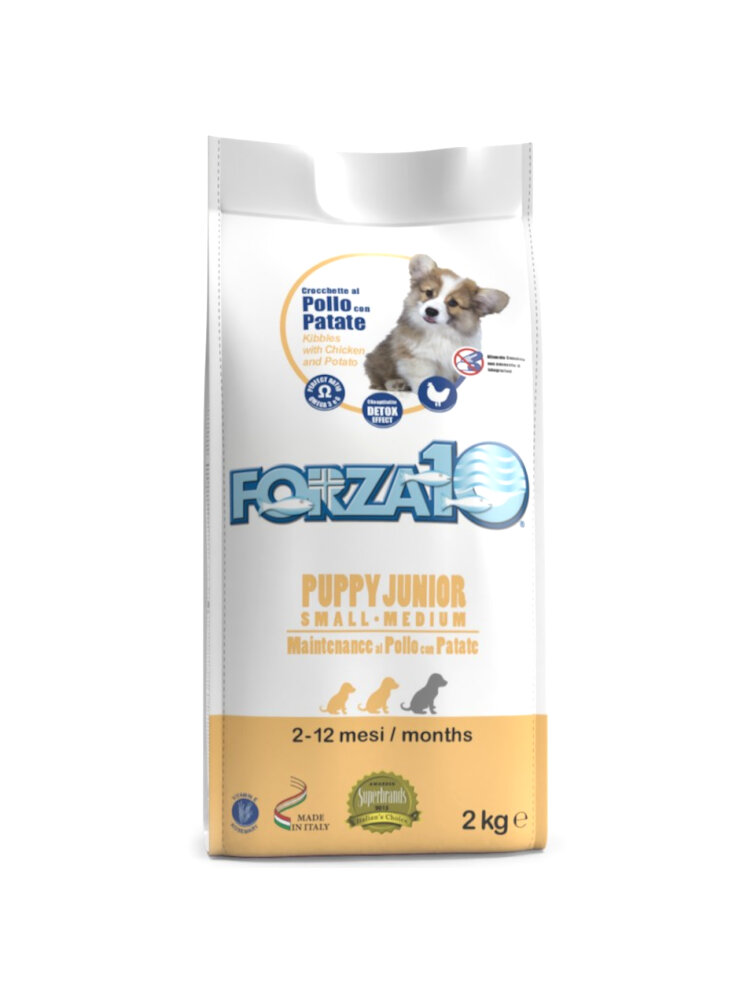 Forza 10 Puppy Junior pollo e patate S/M 2kg Maintenance - cane