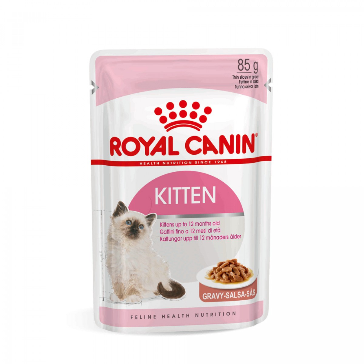 GATTO WF KITTEN INSTINCTIVE GRAVY 85g (7089)