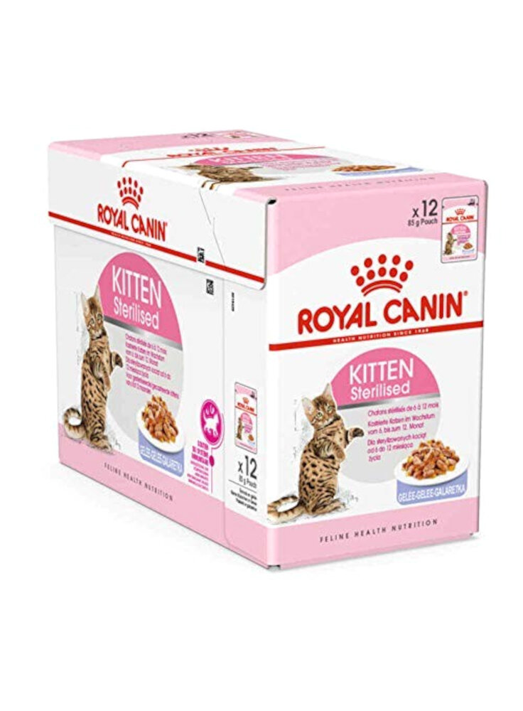 GATTO WF KITTEN STERILISED JELLY 85g (conf. 12pouch) - in esaurim. (7057)