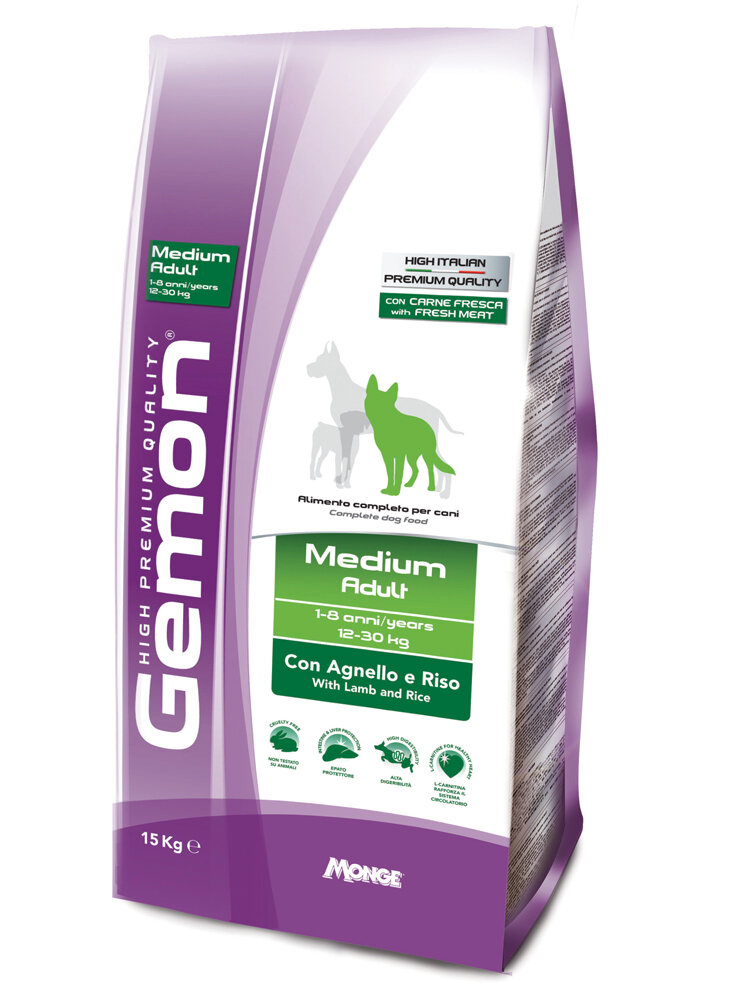 Gemon Adult Medium con Tonno e Riso