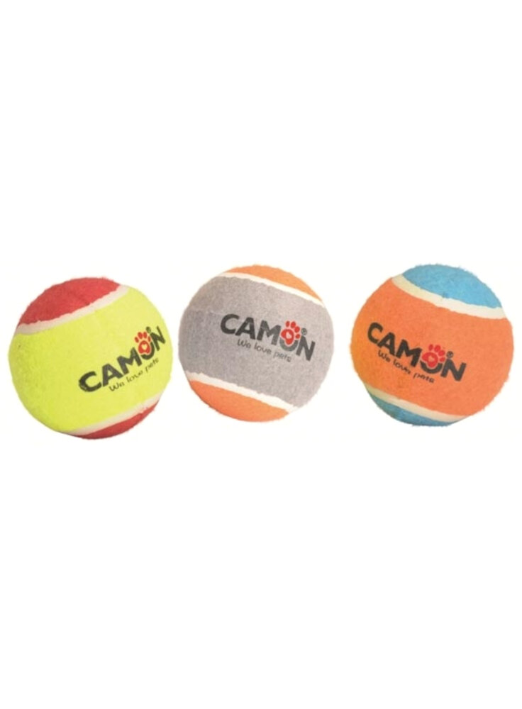 Gioco PALLA TENNIS Colorata Piena 72mm (AD114/B)