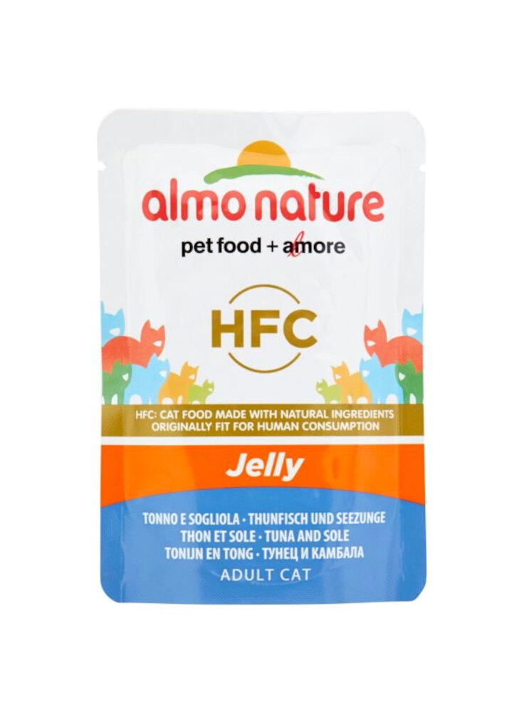 HFC CAT Jelly Tonno e Sogliola 55 g (5041)