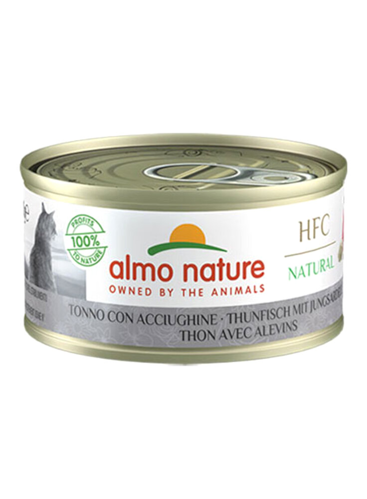 HFC CAT Natural - Tonno con Acciughine 70g (5084H)