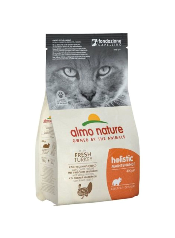 HOLISTIC CAT Tacchino e Riso 400g (607)