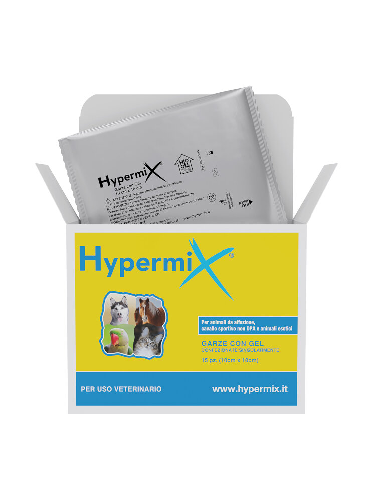 HYPERMIX Scatola da 15 garze 10x10 cm - in esaurim.