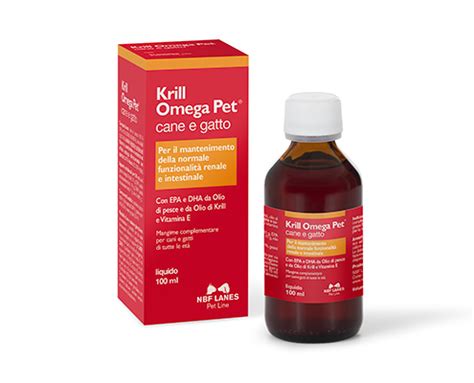 Krill OMEGA PET 100ml - cane e gatto - in esaurim.