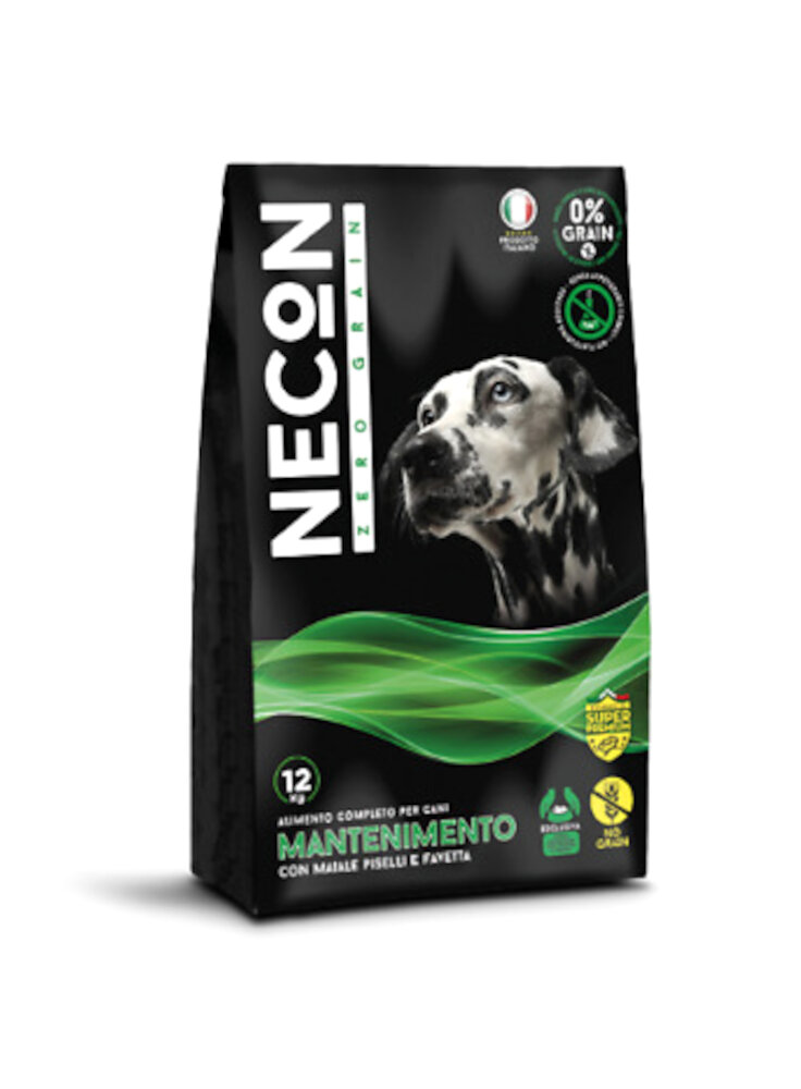 Necon Zero Grain Monoproteico Maiale Piselli e Favetta