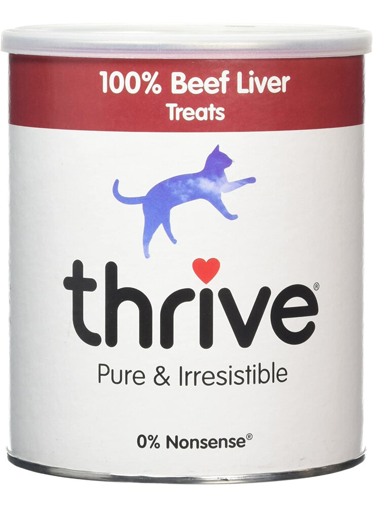 MaxiTube 100% BEEF LIVER 225g Thrive Cats Treats (TCBLMT) - in esaurim.